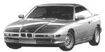 BMW E31 B0834 Fault Code