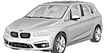 BMW F45 B0834 Fault Code